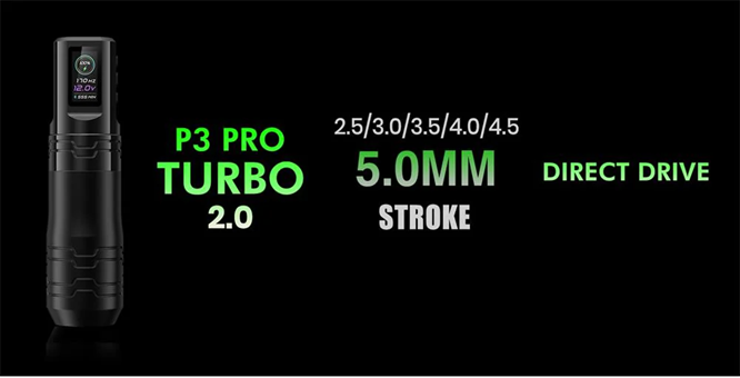 P3 Pro Turbo 2.0 Direct Drive Wireless Machine