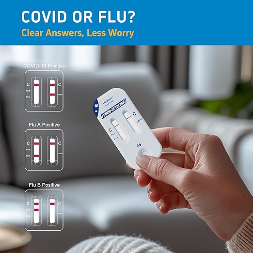 Covid + Flu 15-Minute Rapid Test