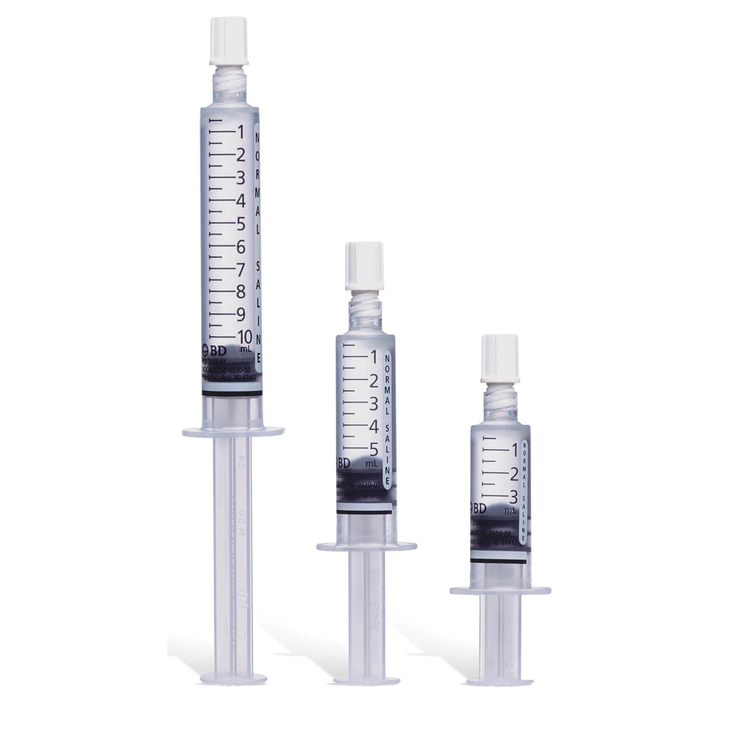 BD Prefilled Normal Saline Syringes, 3ml