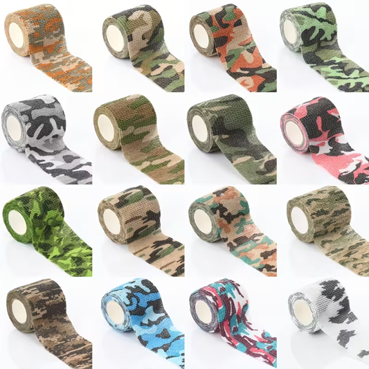 Camo Cohesive Bandages (Sensi Wraps), 48 rolls