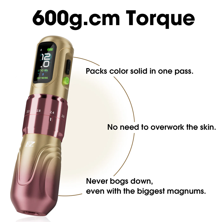 EZ P6 Wireless Tattoo Machine - Pre Order