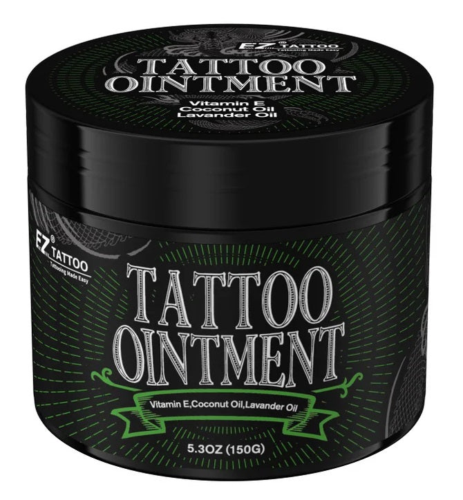 EZ Tattoo Ointment - during and after tattooing