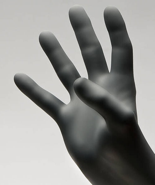 Black Wolf Latex Gloves