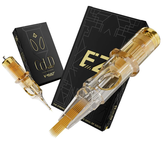 EZ Tattoo V-Select Gold Series Cartridge Needles